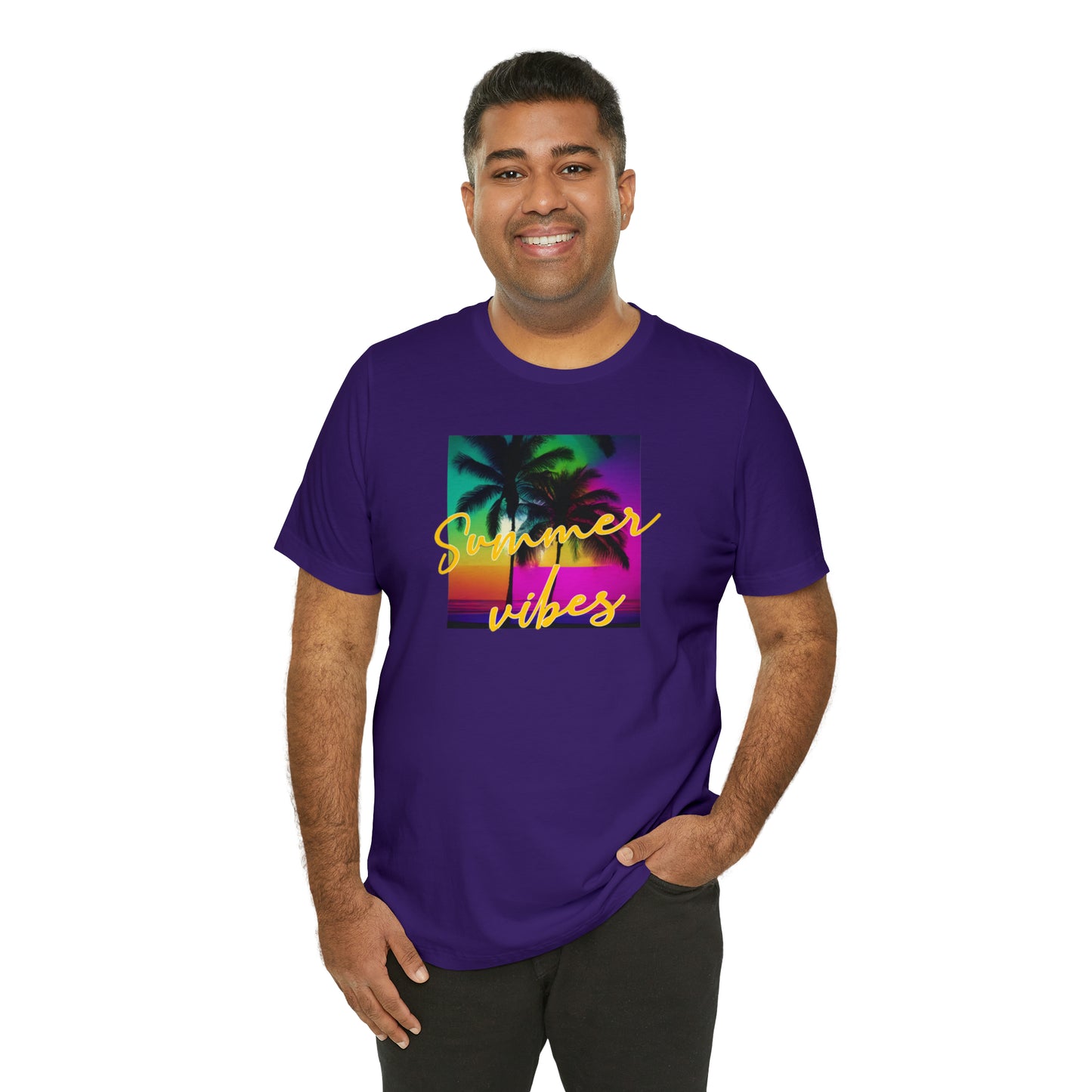 Summer Color Unisex Jersey Short Sleeve Tee