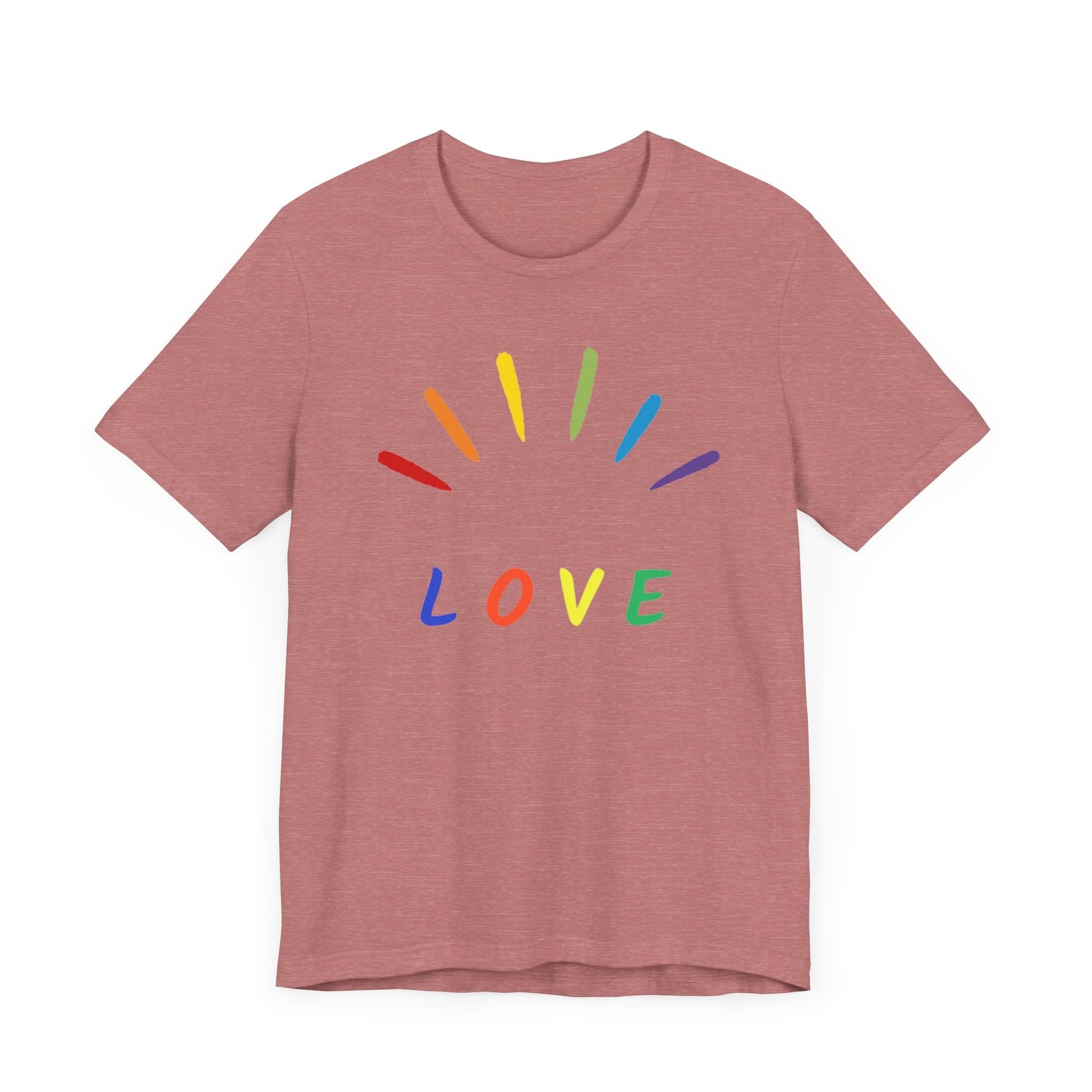 Love Unisex Jersey Short Sleeve Tee
