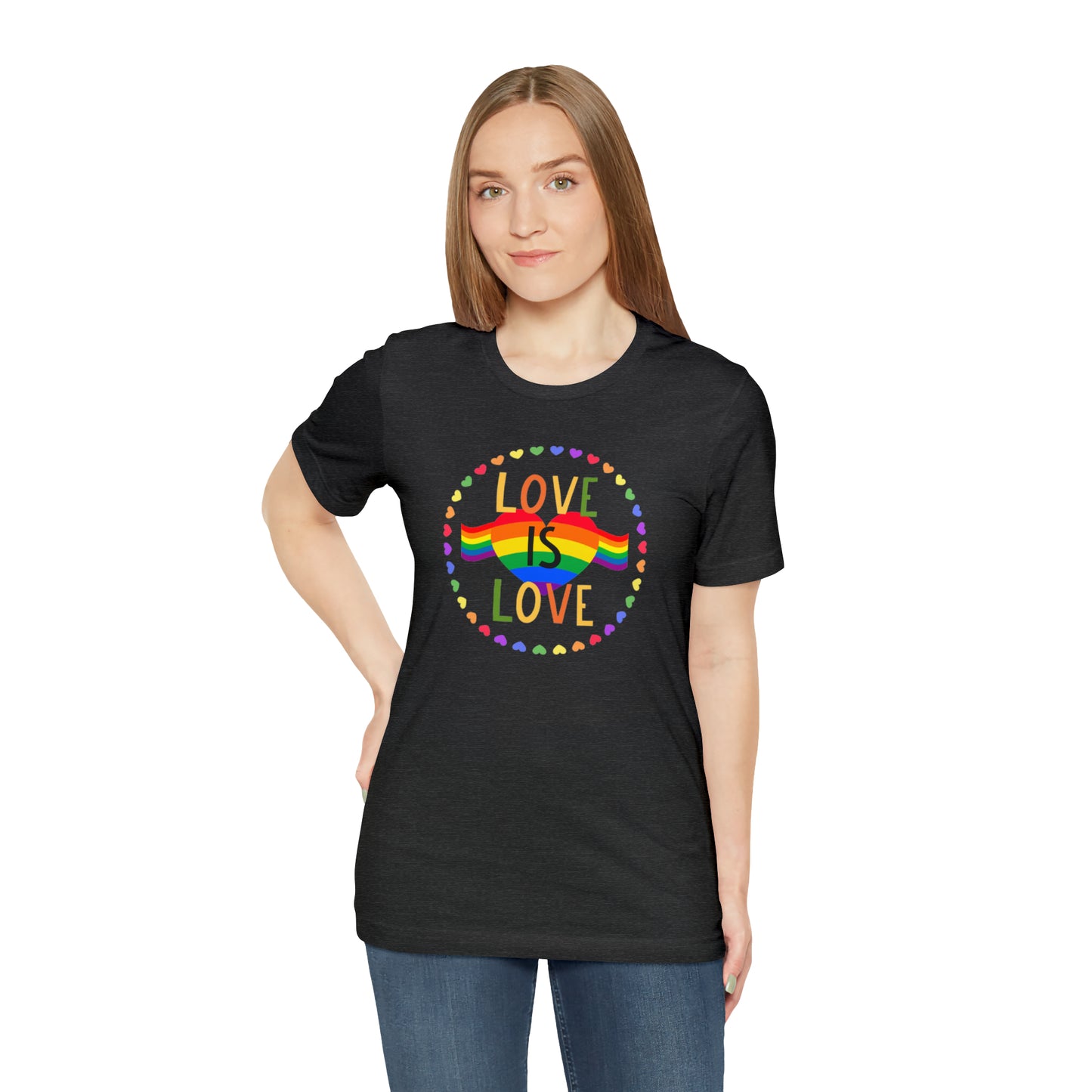 Love Unisex Jersey Short Sleeve Tee