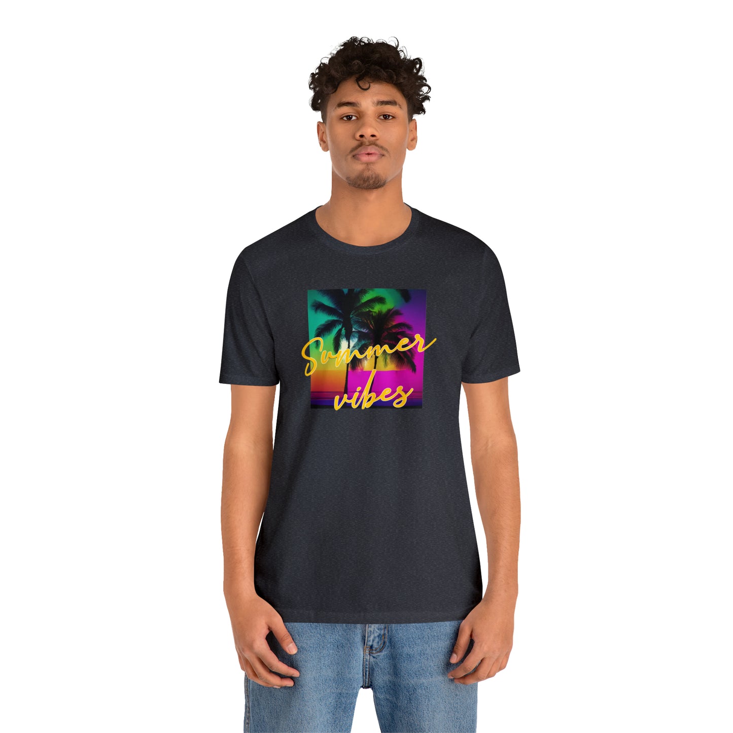 Summer Color Unisex Jersey Short Sleeve Tee