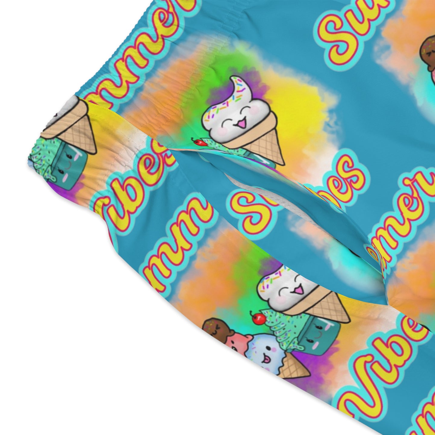 Swim Trunks (AOP) Summer Vibes