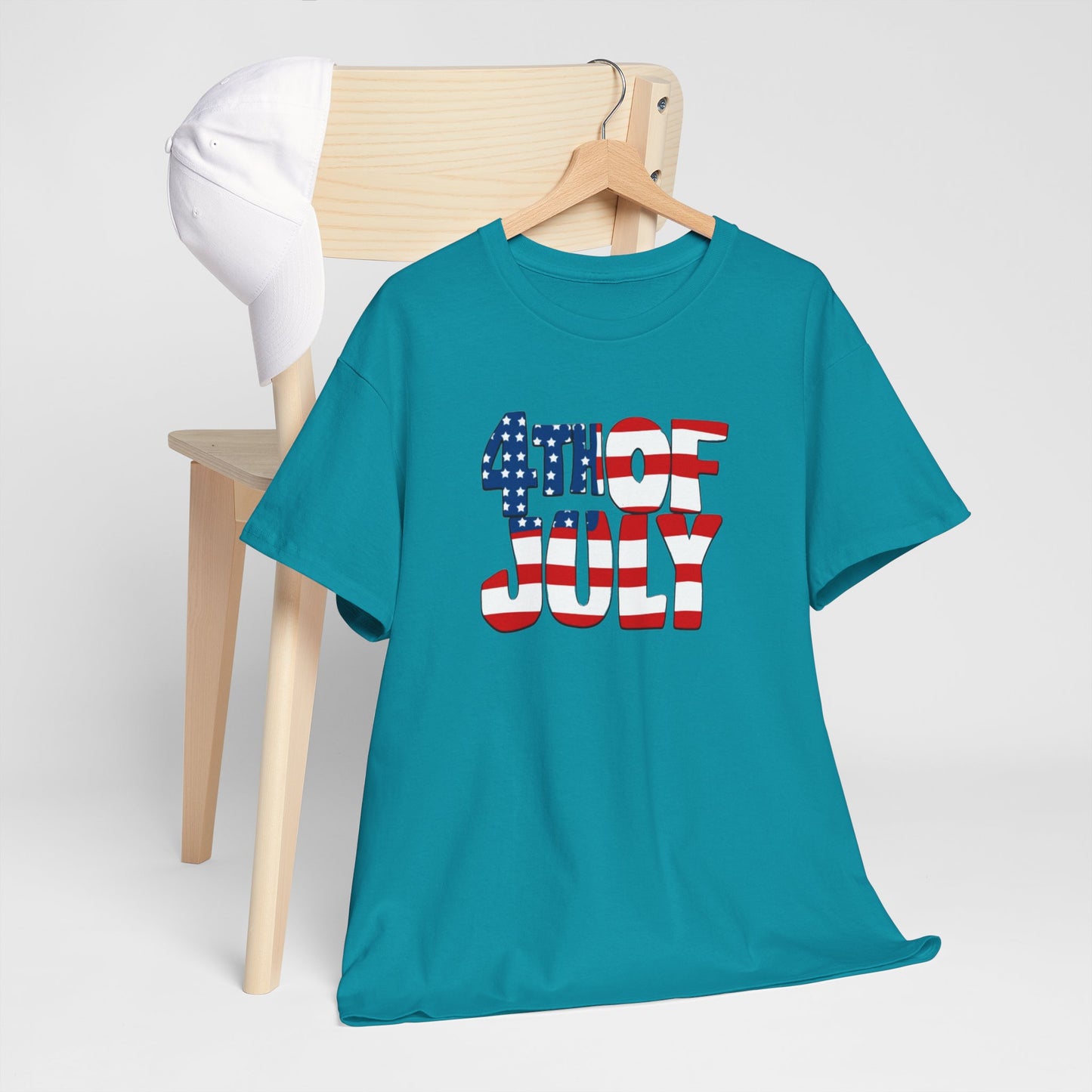 Happy 4th Unisex Heavy Cotton Tee