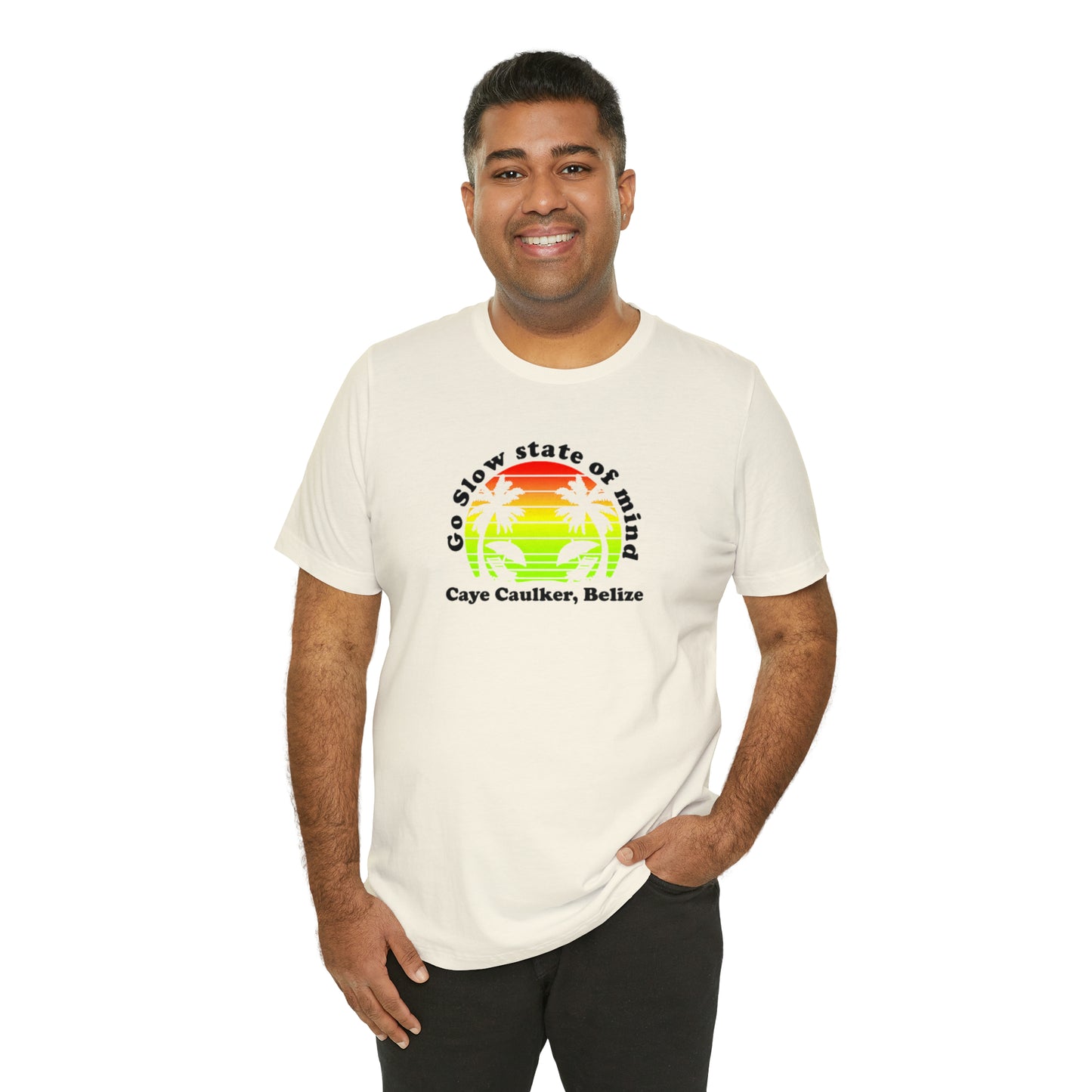 Unisex Go Slow State of mind Short Sleeve Tee
