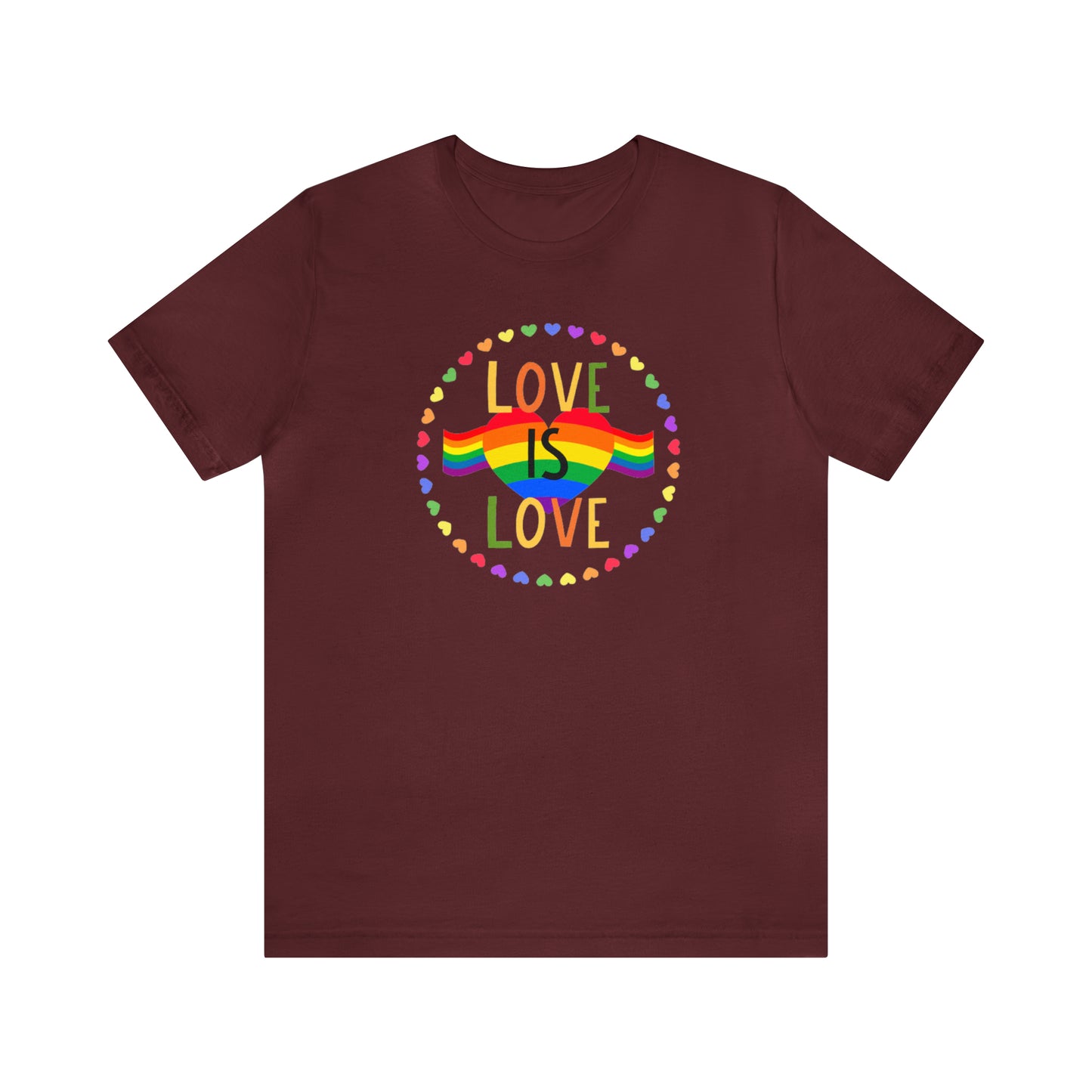 Love Unisex Jersey Short Sleeve Tee