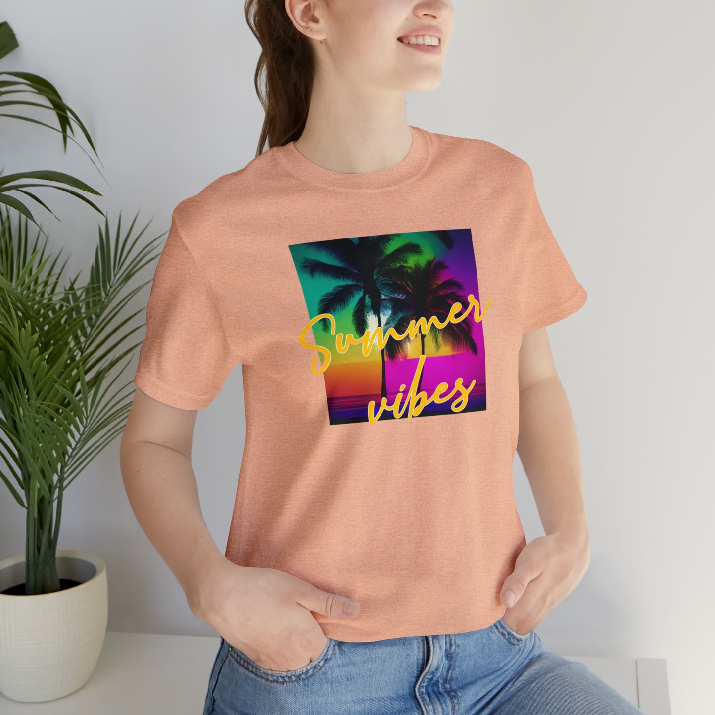 Summer Color Unisex Jersey Short Sleeve Tee