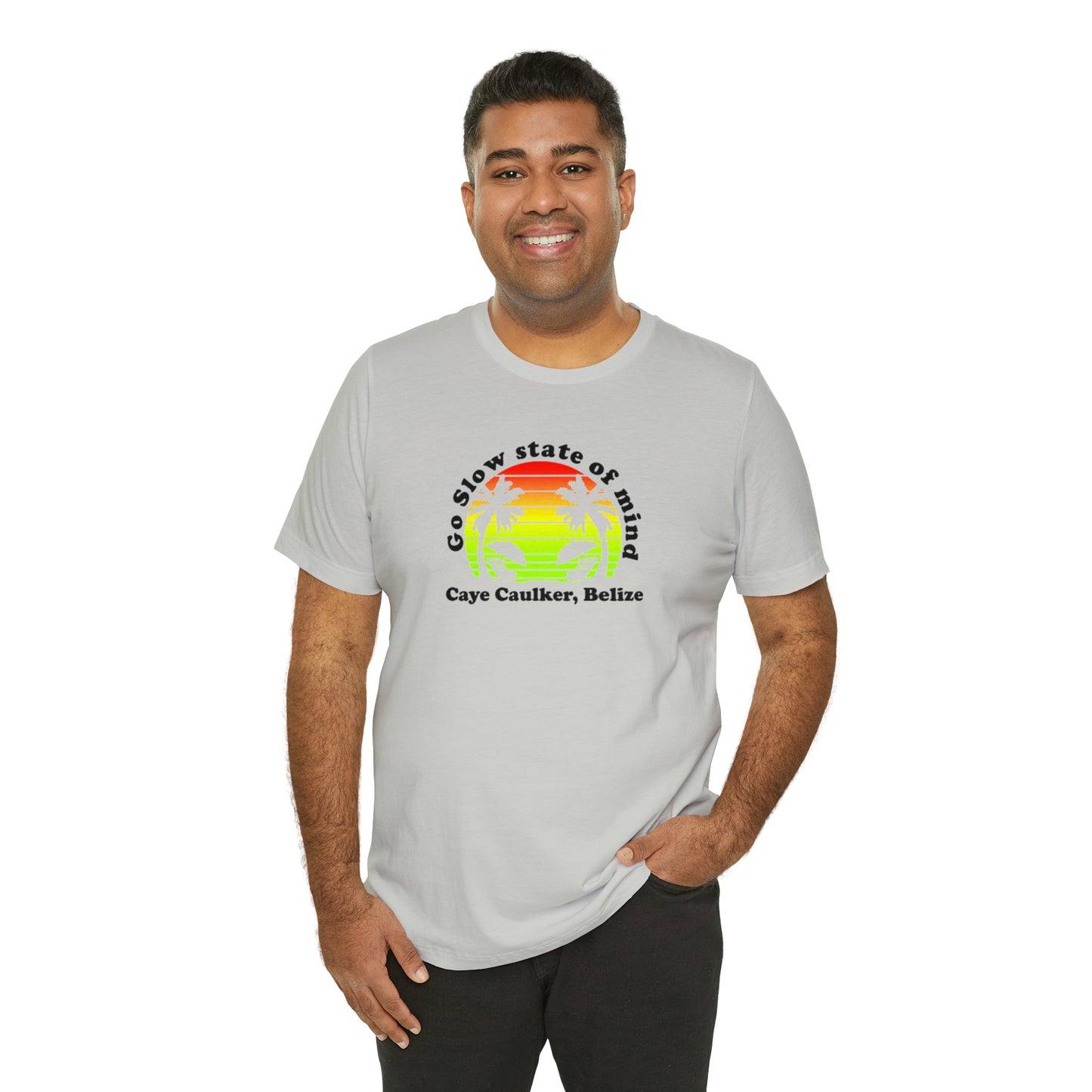 Unisex Go Slow State of mind Short Sleeve Tee