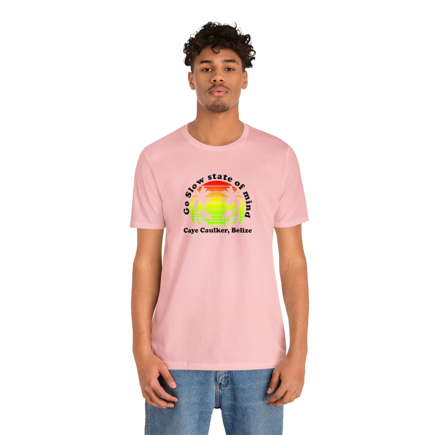 Unisex Go Slow State of mind Short Sleeve Tee
