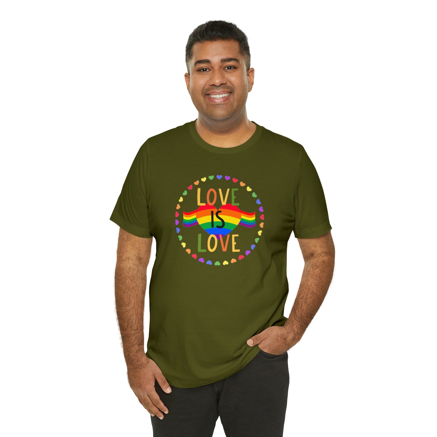 Love Unisex Jersey Short Sleeve Tee