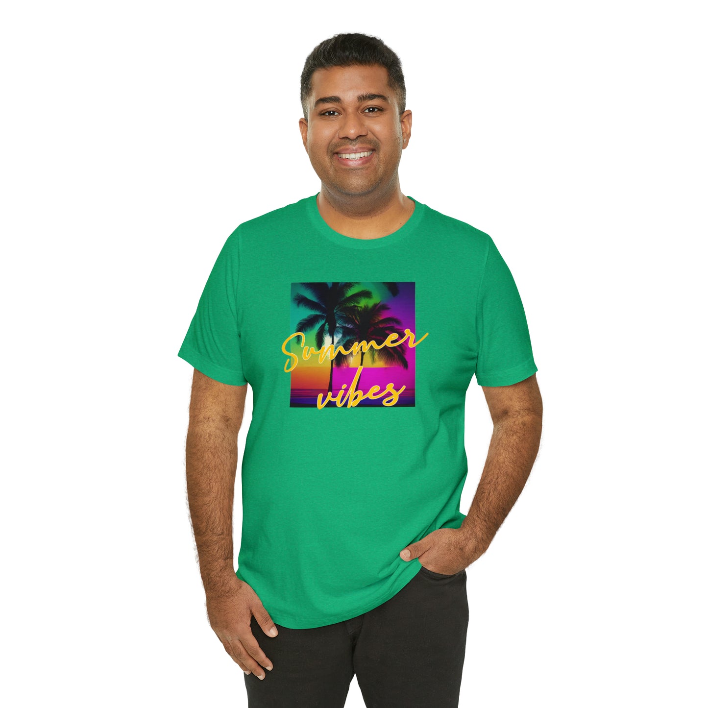 Summer Color Unisex Jersey Short Sleeve Tee