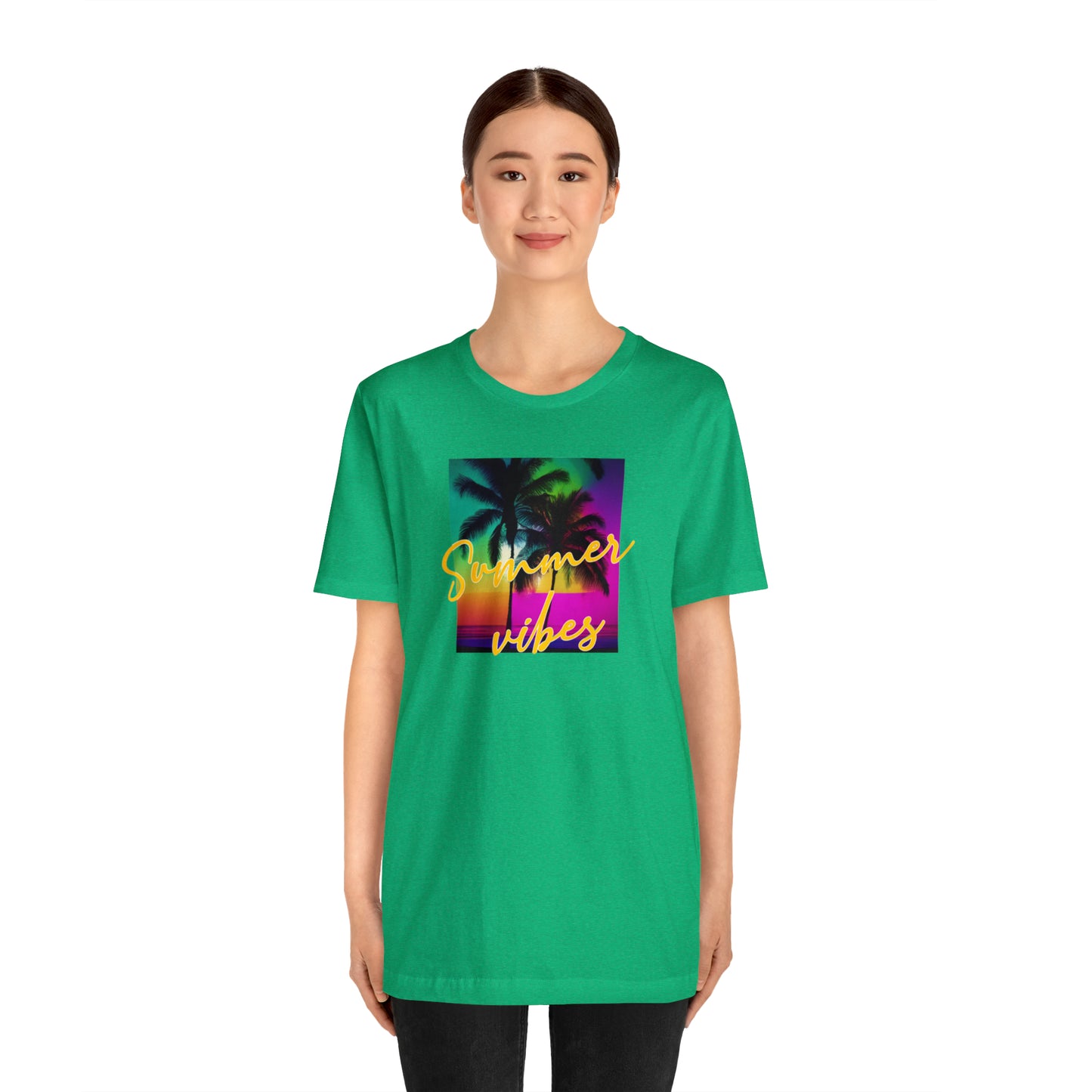 Summer Color Unisex Jersey Short Sleeve Tee