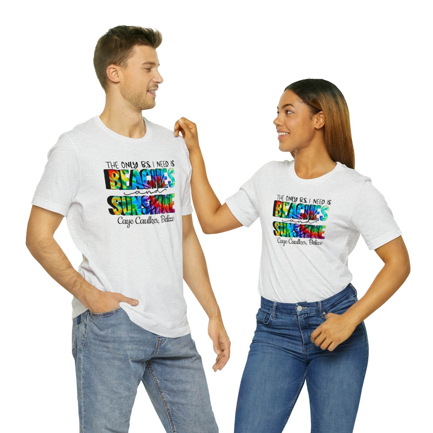 Unisex Beaches and Sunshine Short Sleeve Tee