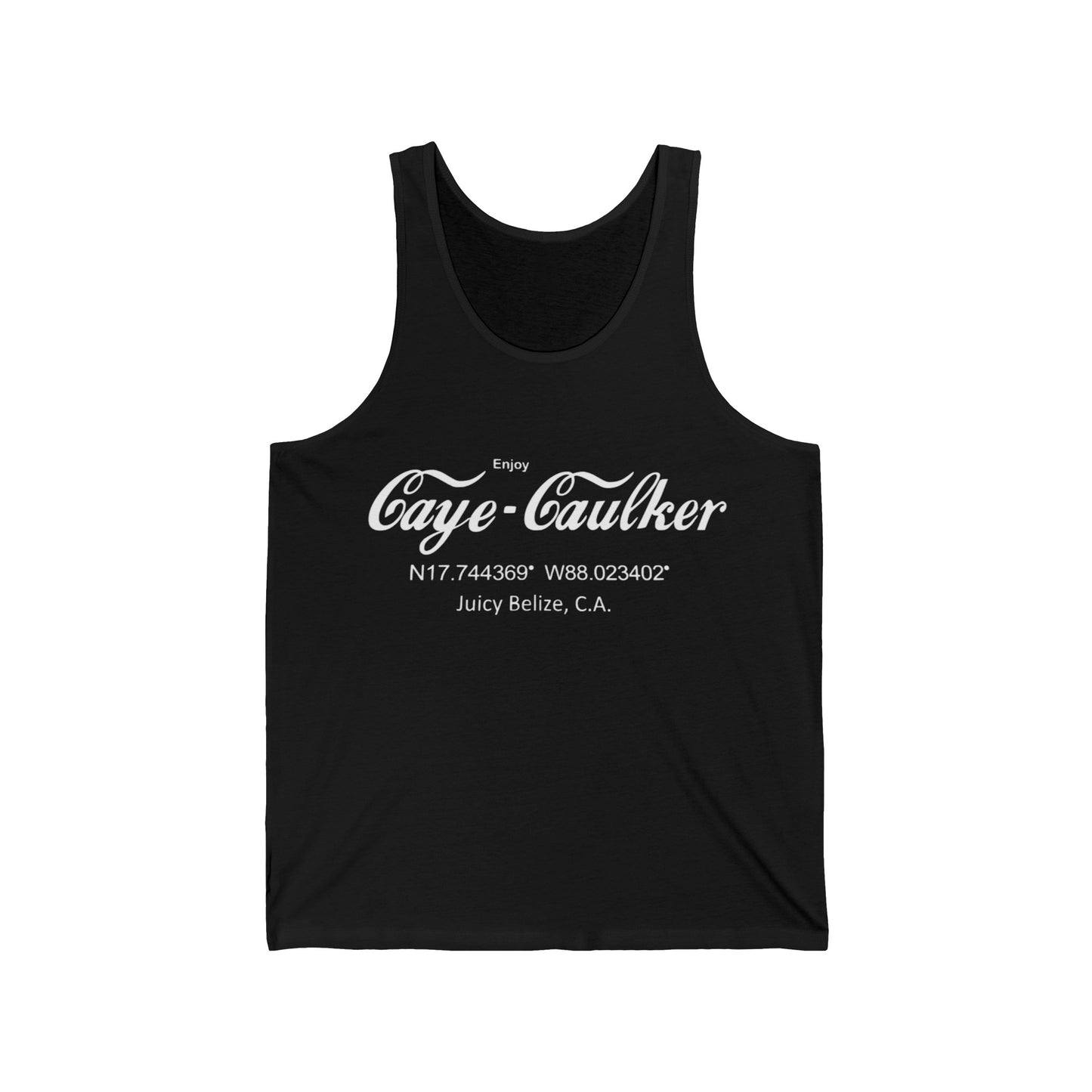 Caye Caulker Unisex Jersey Tank