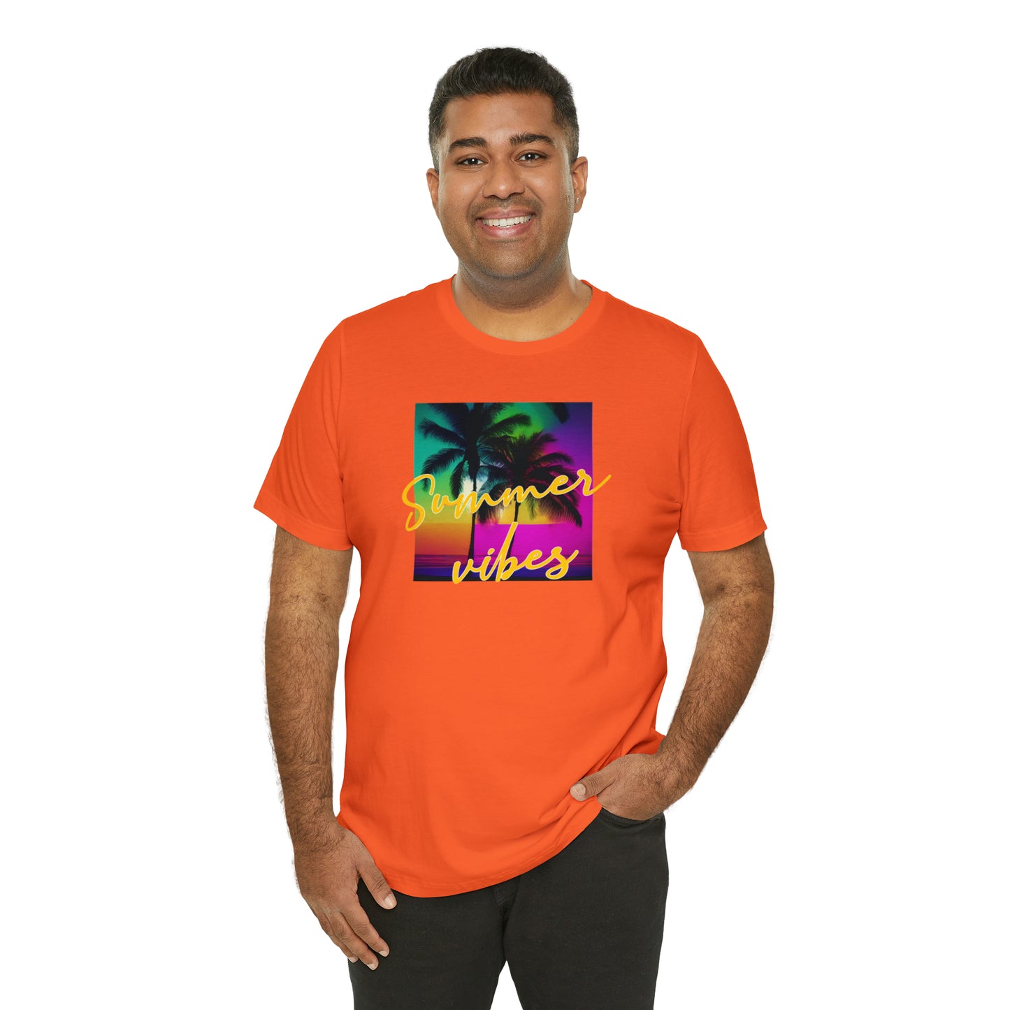 Summer Color Unisex Jersey Short Sleeve Tee