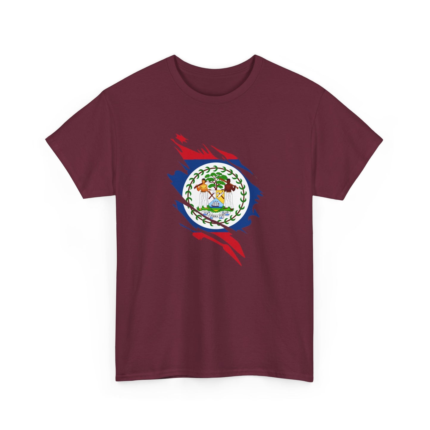 Belize Flag Unisex Heavy Cotton Tee