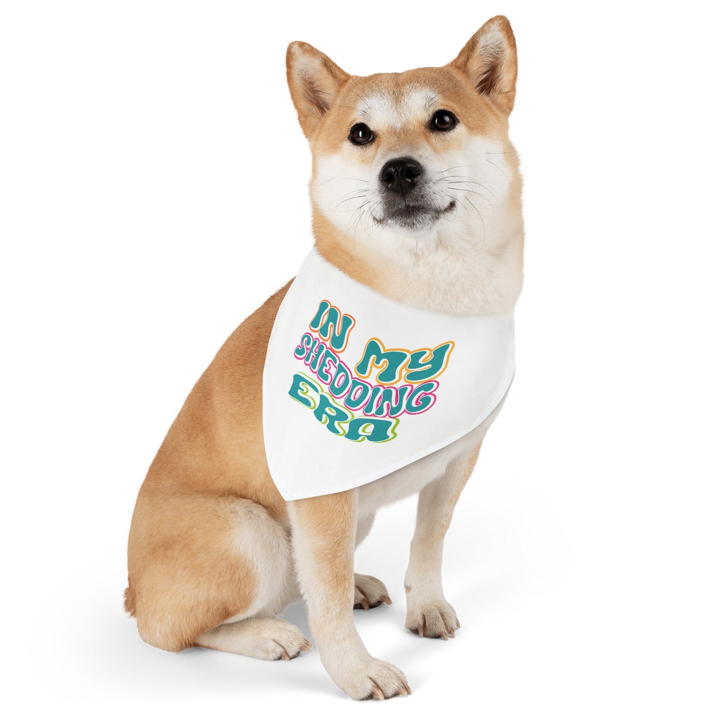 In My Shedding Era Pet Bandana Collar