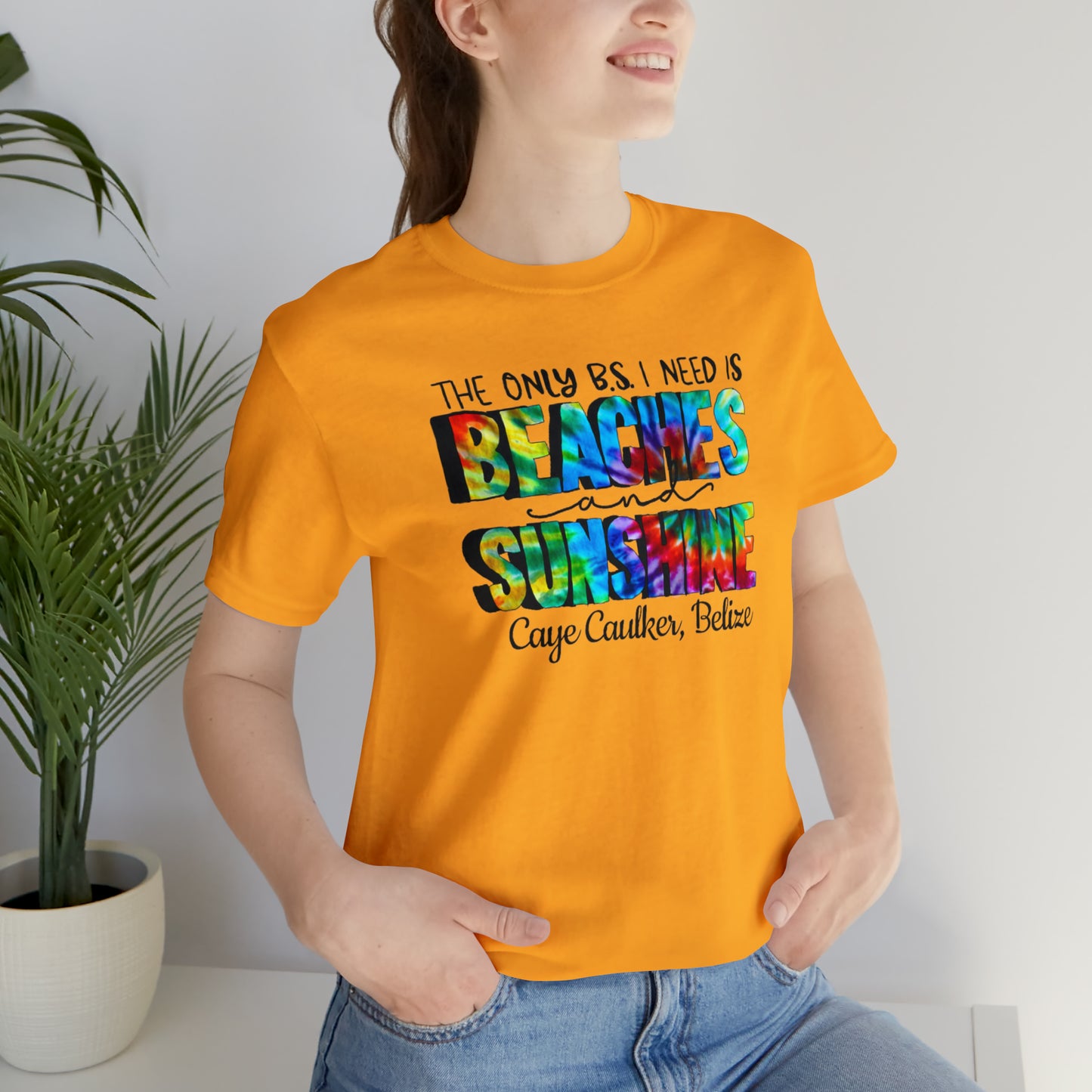 Unisex Beaches and Sunshine Short Sleeve Tee