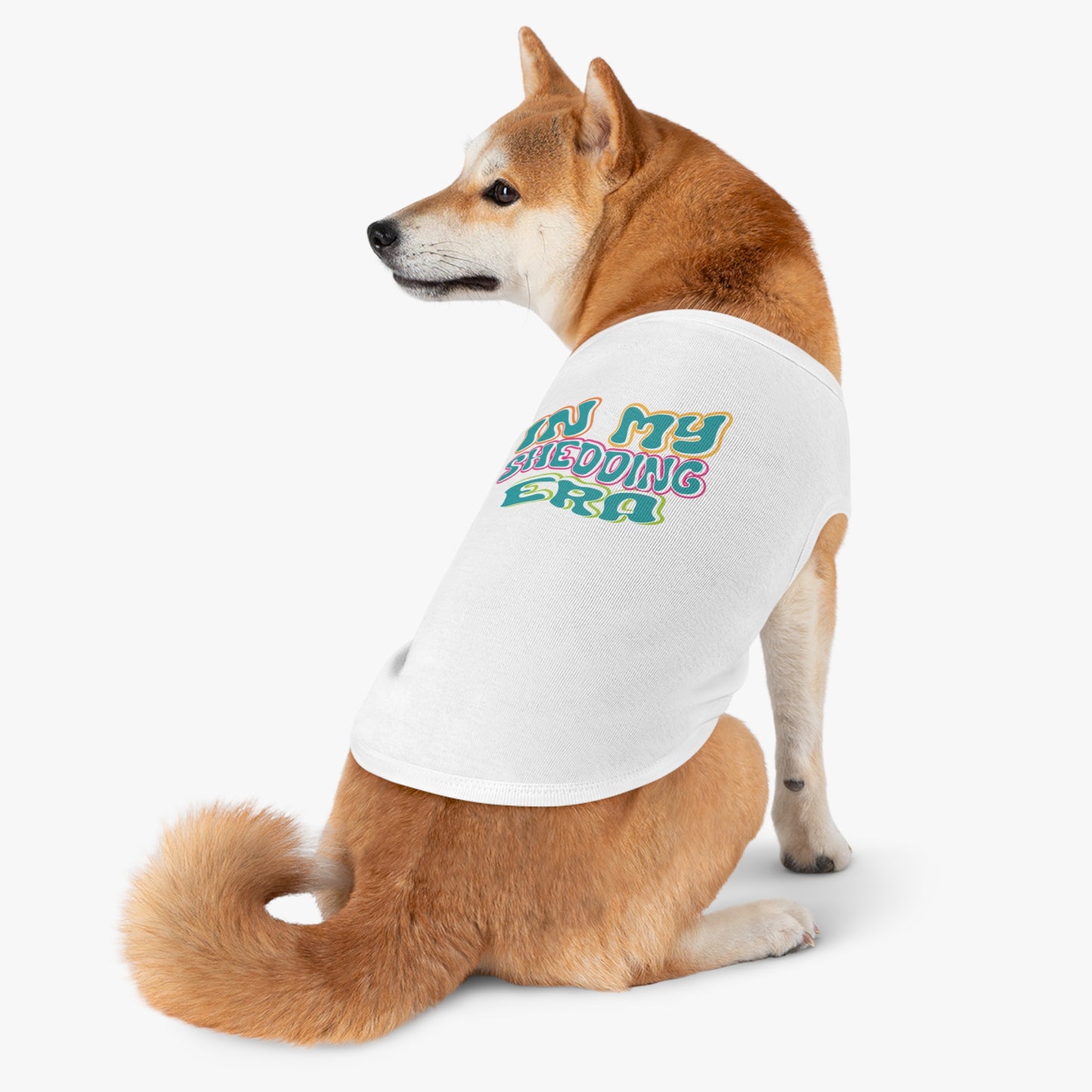 In My Shedding Era Pet Tank Top