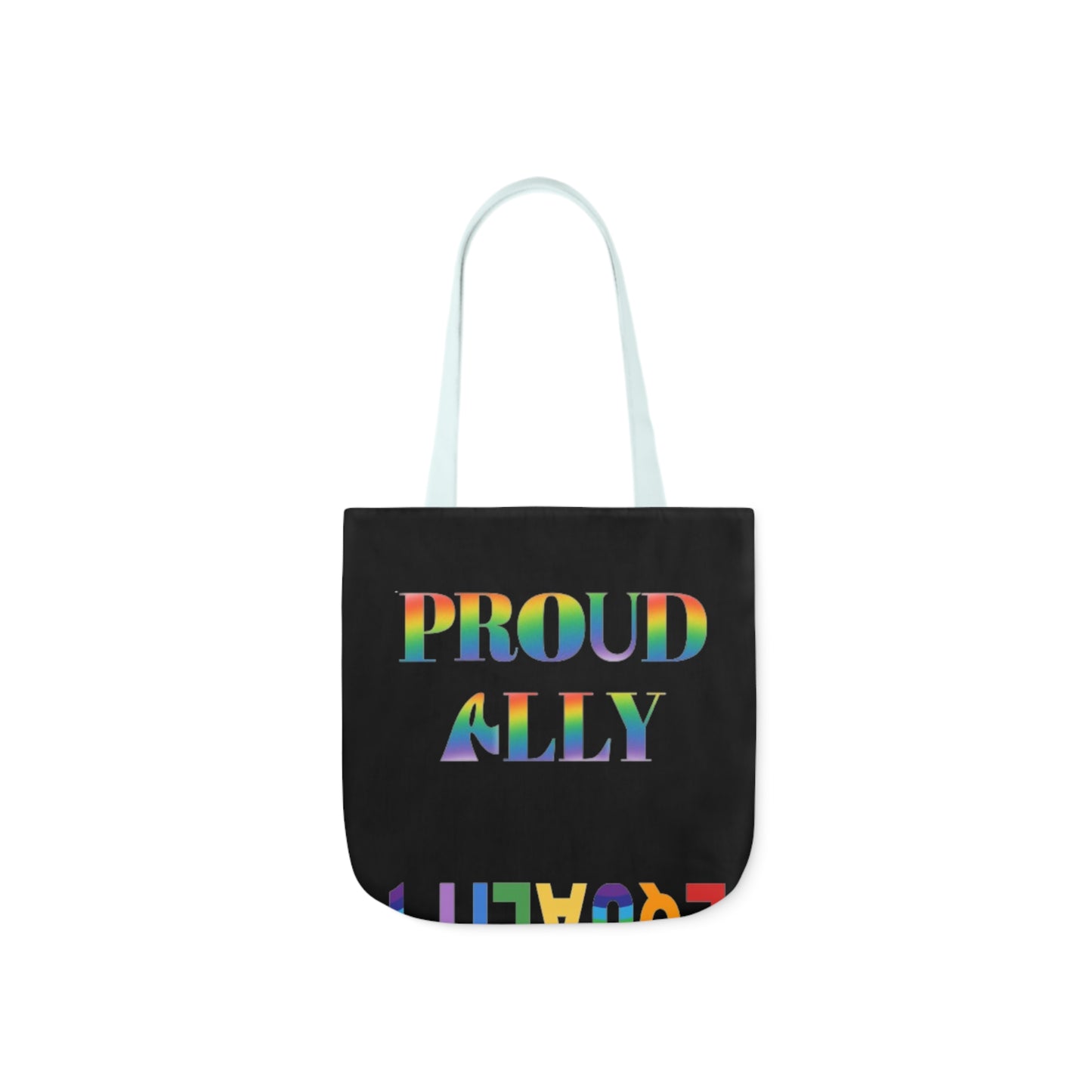 Proud Ally Canvas Tote Bag, 5-Color Straps
