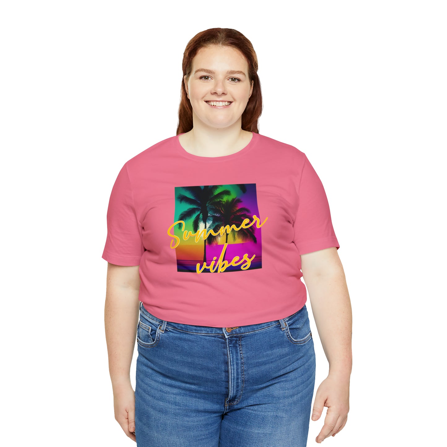 Summer Color Unisex Jersey Short Sleeve Tee