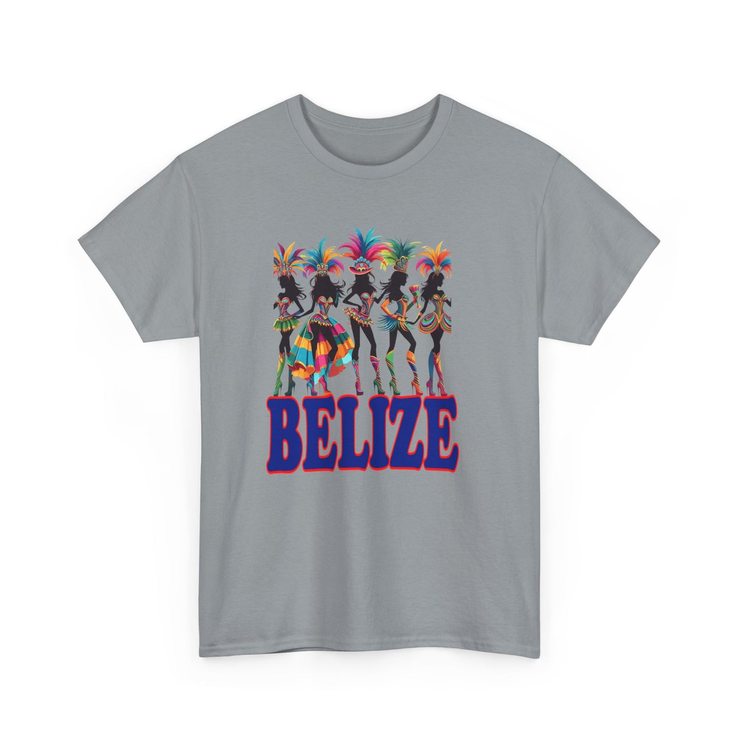 Belize Carnival Vibes Unisex Heavy Cotton Tee