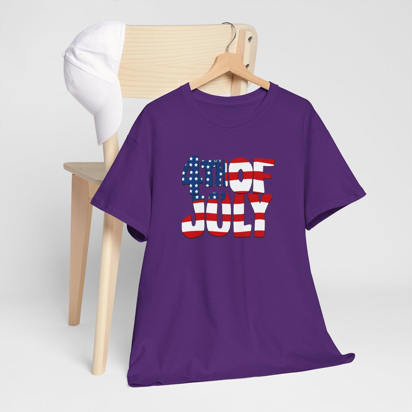Happy 4th Unisex Heavy Cotton Tee