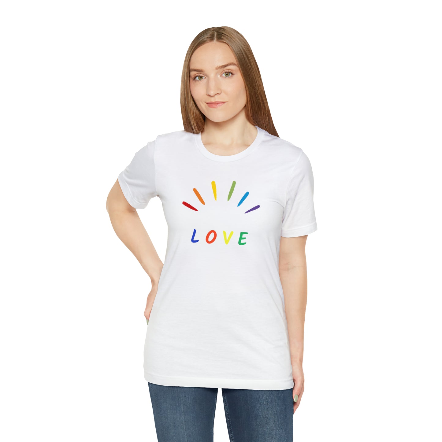 Love Unisex Jersey Short Sleeve Tee