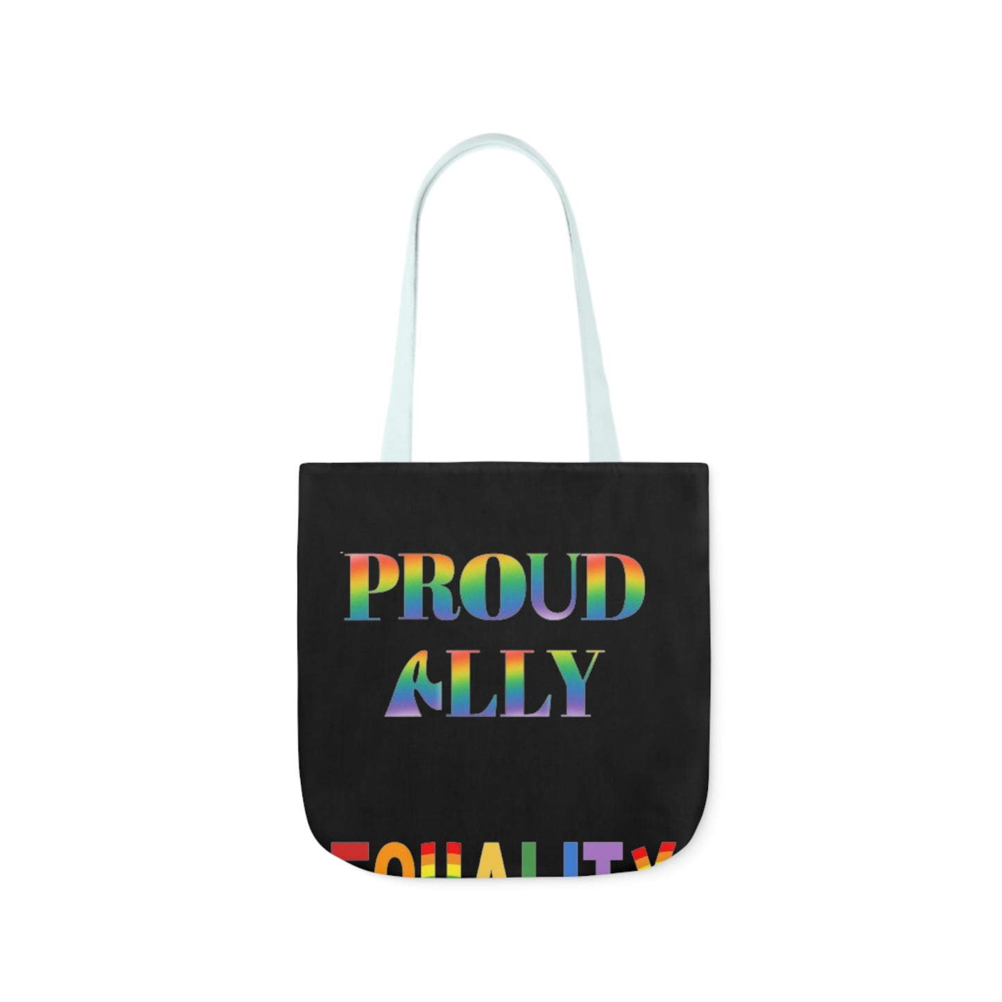Proud Ally Canvas Tote Bag, 5-Color Straps