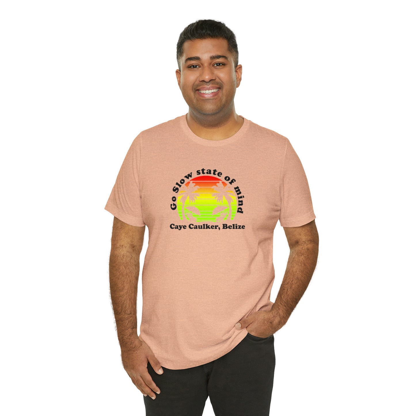 Unisex Go Slow State of mind Short Sleeve Tee
