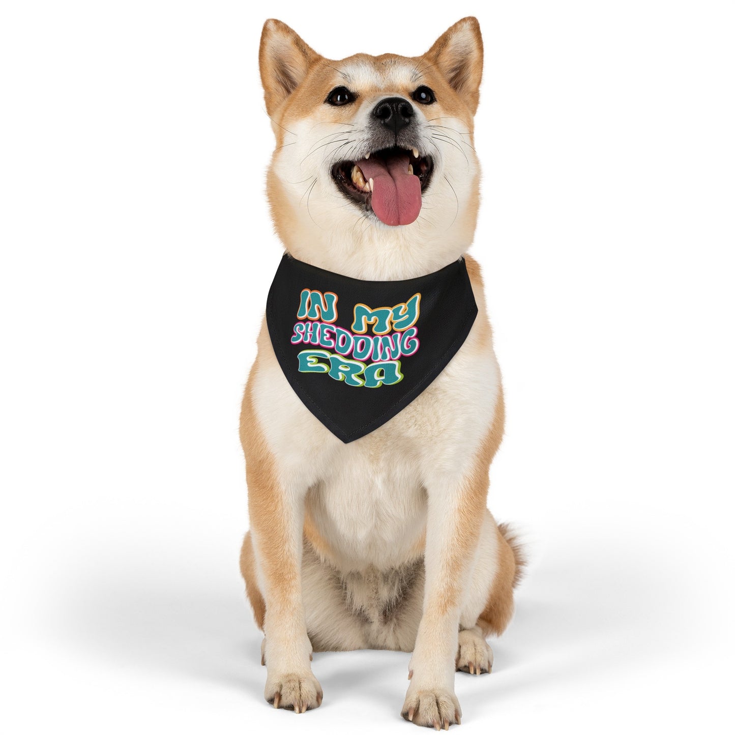 In My Shedding Era Pet Bandana Collar