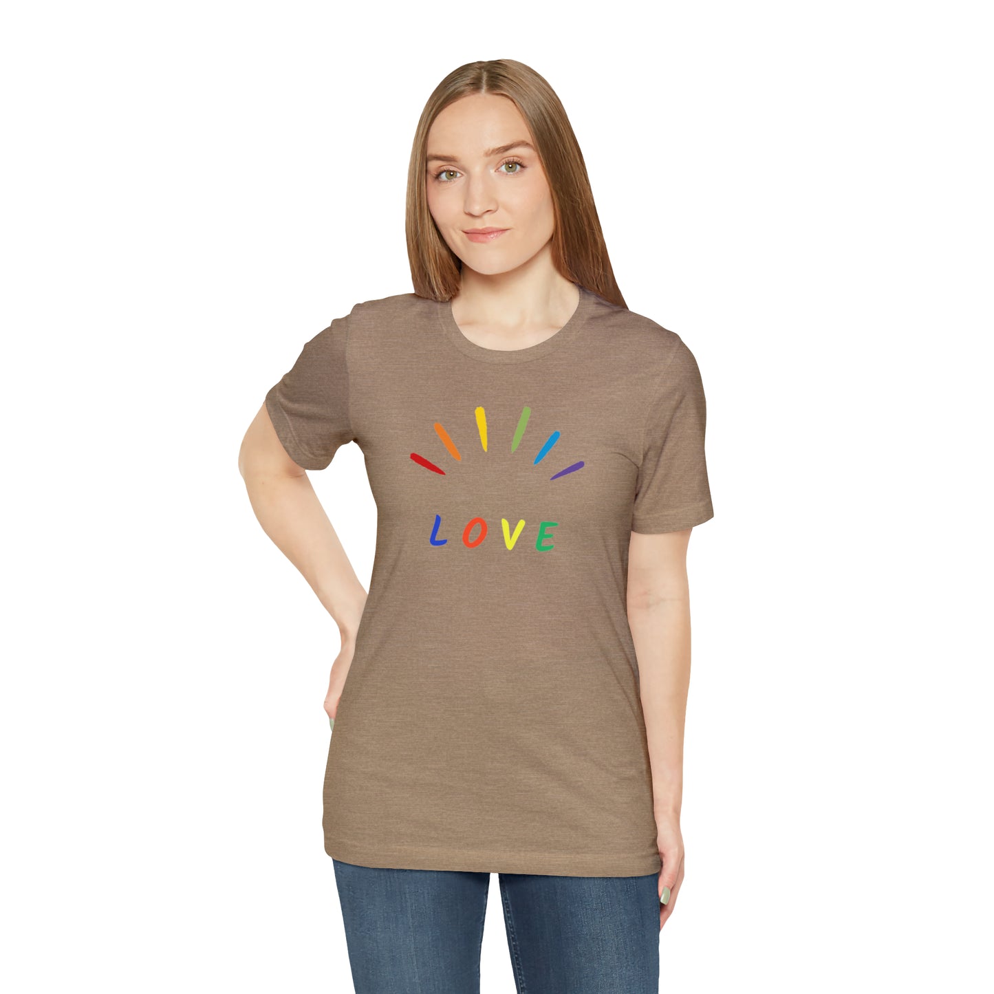 Love Unisex Jersey Short Sleeve Tee