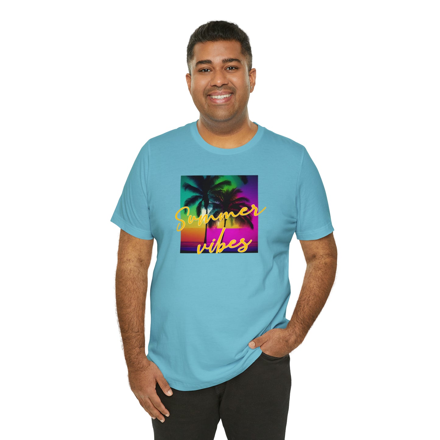 Summer Color Unisex Jersey Short Sleeve Tee
