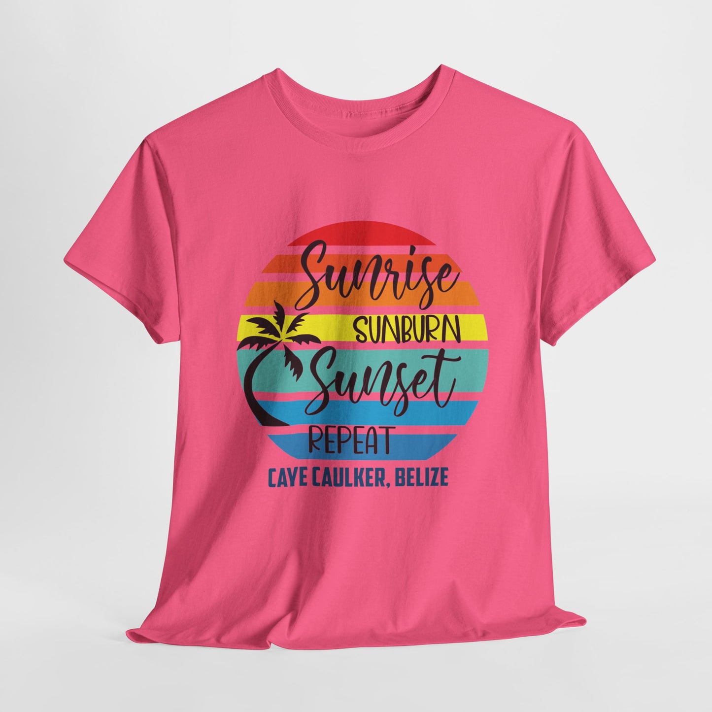 Sunrise Sunset Tropical Tee CC Belize
