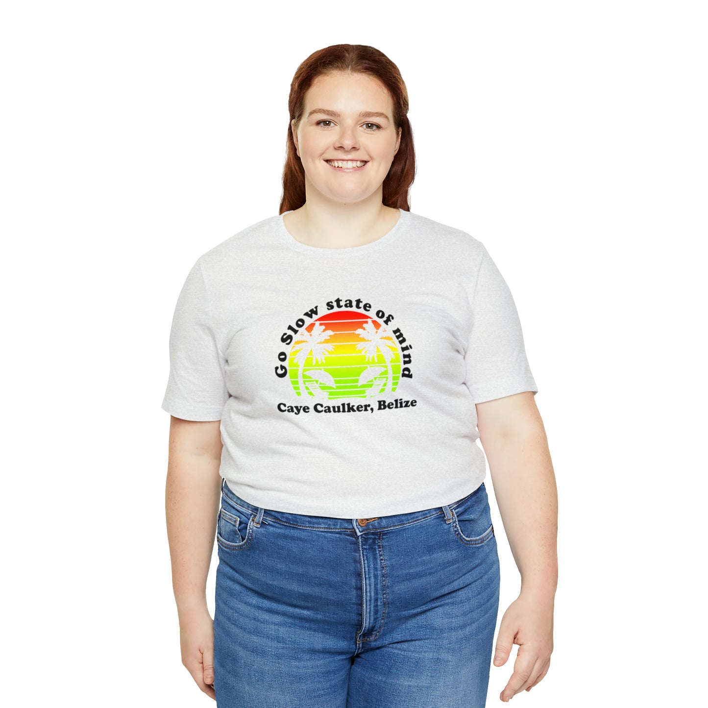 Unisex Go Slow State of mind Short Sleeve Tee
