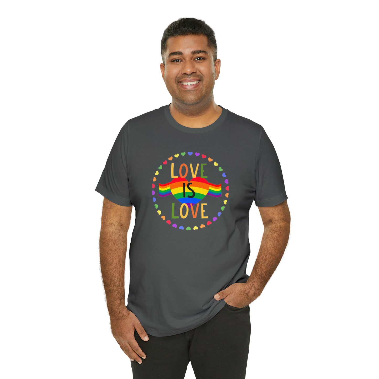 Love Unisex Jersey Short Sleeve Tee