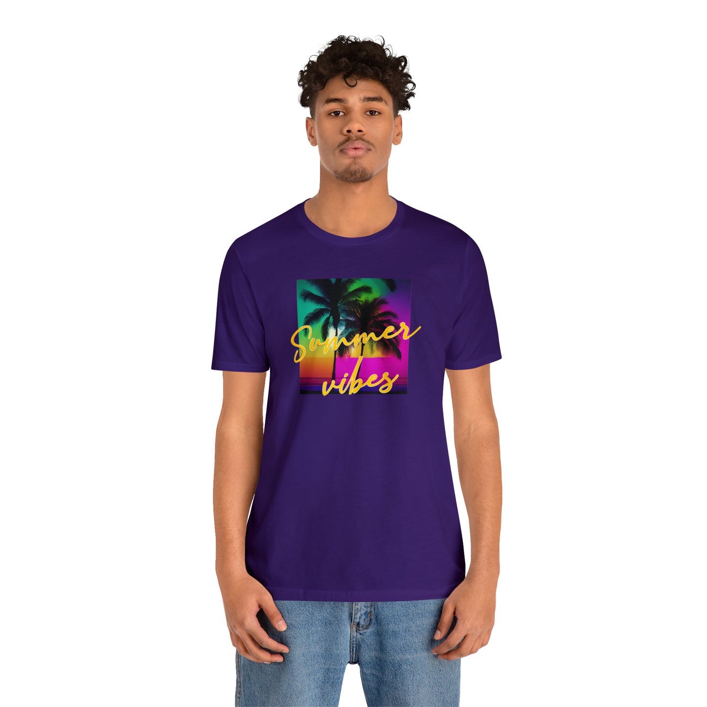 Summer Color Unisex Jersey Short Sleeve Tee