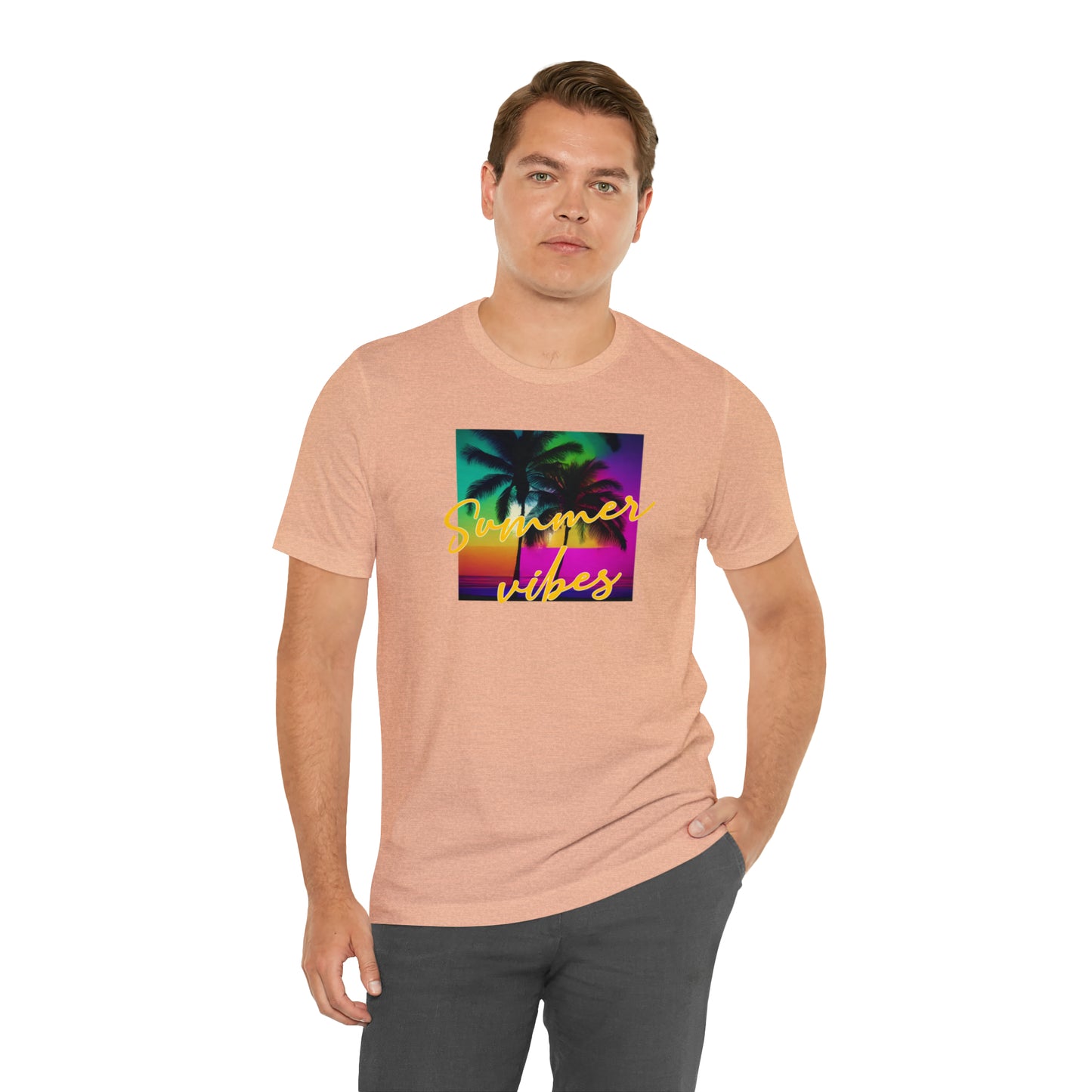 Summer Color Unisex Jersey Short Sleeve Tee