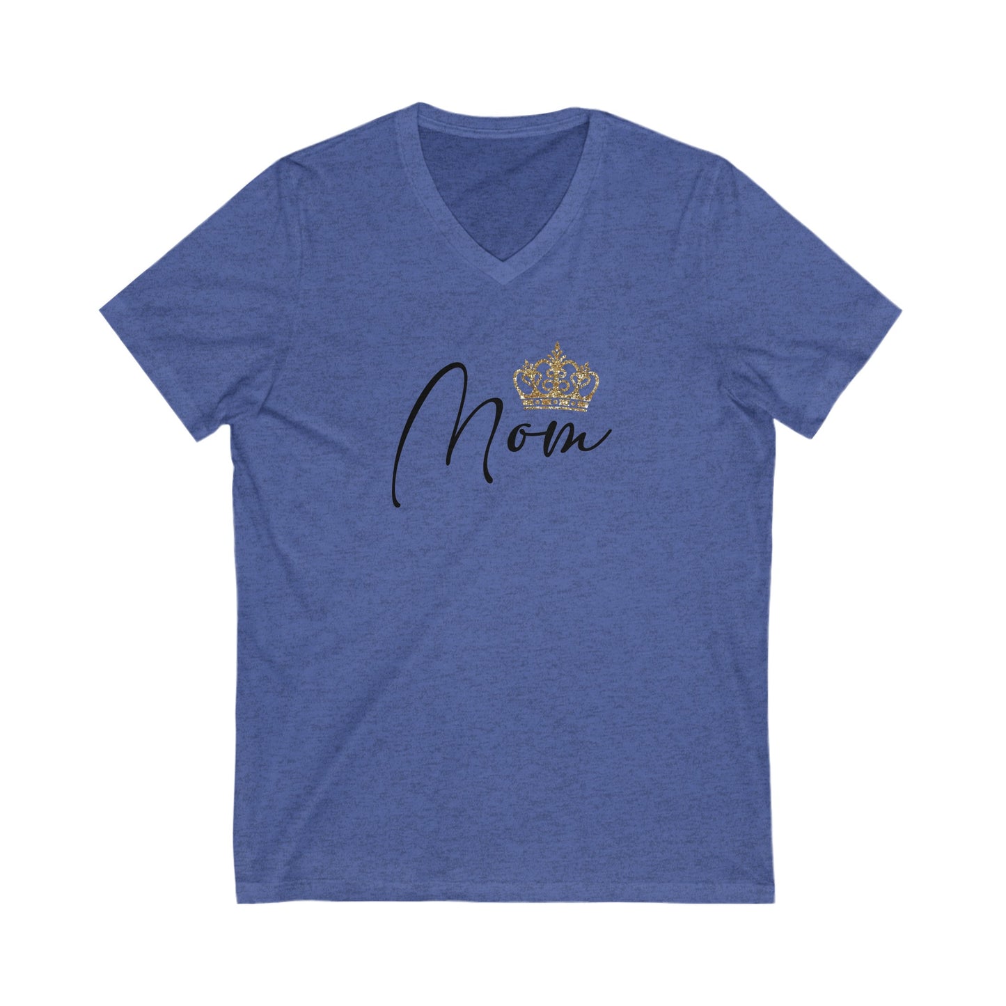 Mom Short Sleeve V-Neck Tee