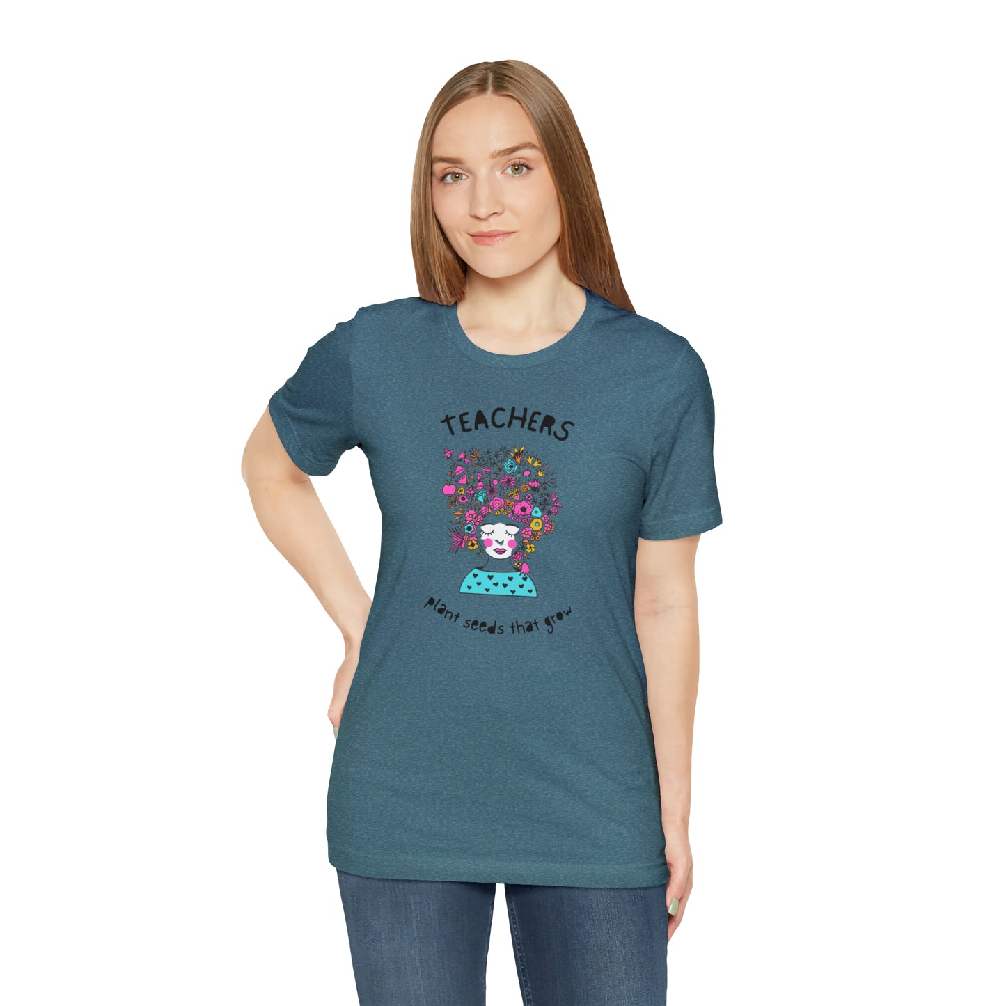 Plant seeds Unisex Jersey Short Sleeve Tee