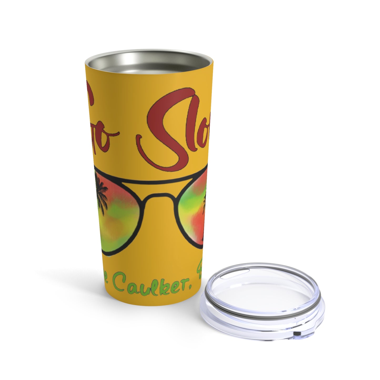 Rasta Glasses Tumbler 20oz