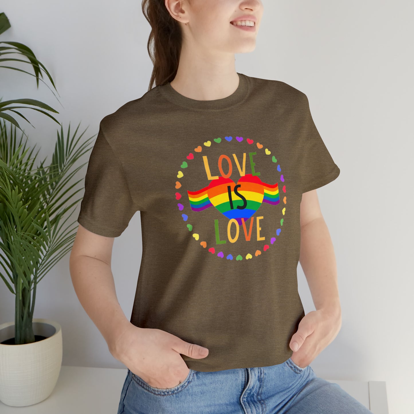 Love Unisex Jersey Short Sleeve Tee