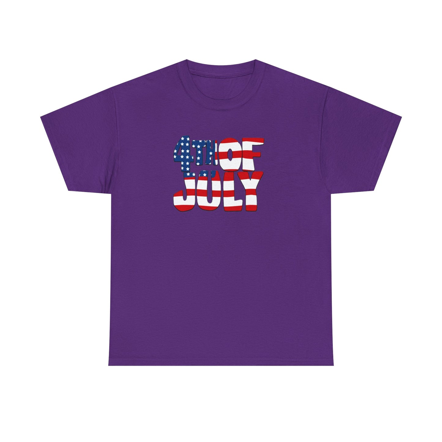 Happy 4th Unisex Heavy Cotton Tee