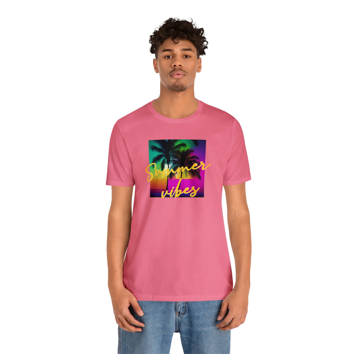 Summer Color Unisex Jersey Short Sleeve Tee