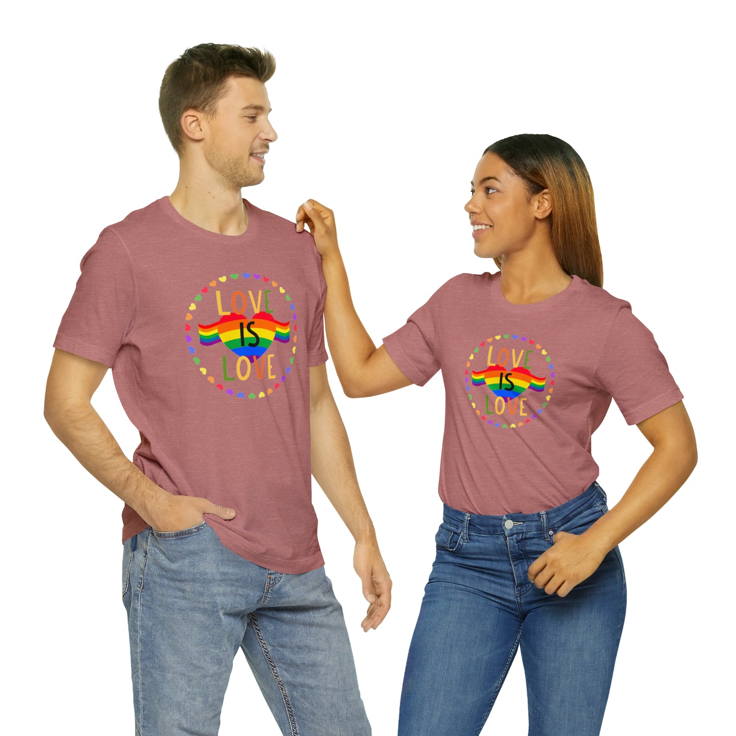 Love Unisex Jersey Short Sleeve Tee