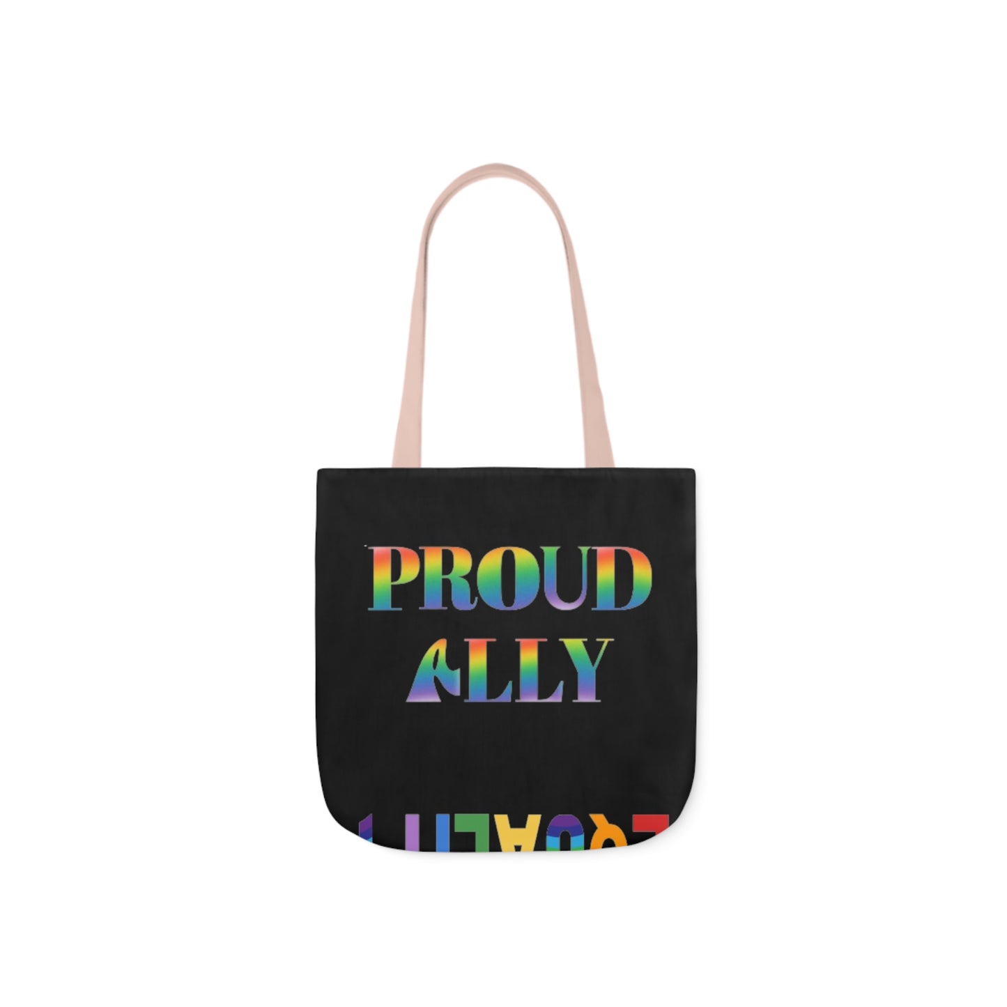 Proud Ally Canvas Tote Bag, 5-Color Straps