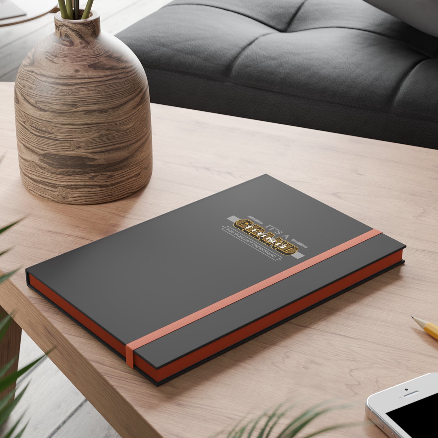 Grand Life Color Contrast Notebook - Ruled