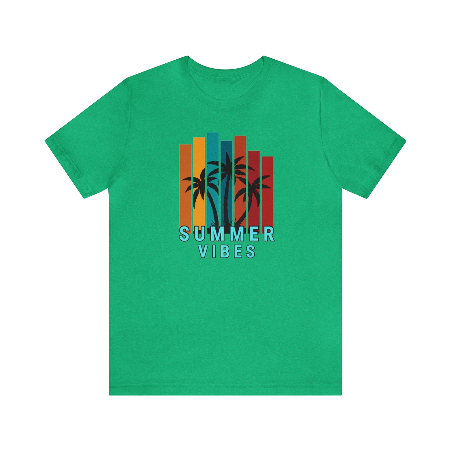 Summer time Jersey Short Sleeve Tee