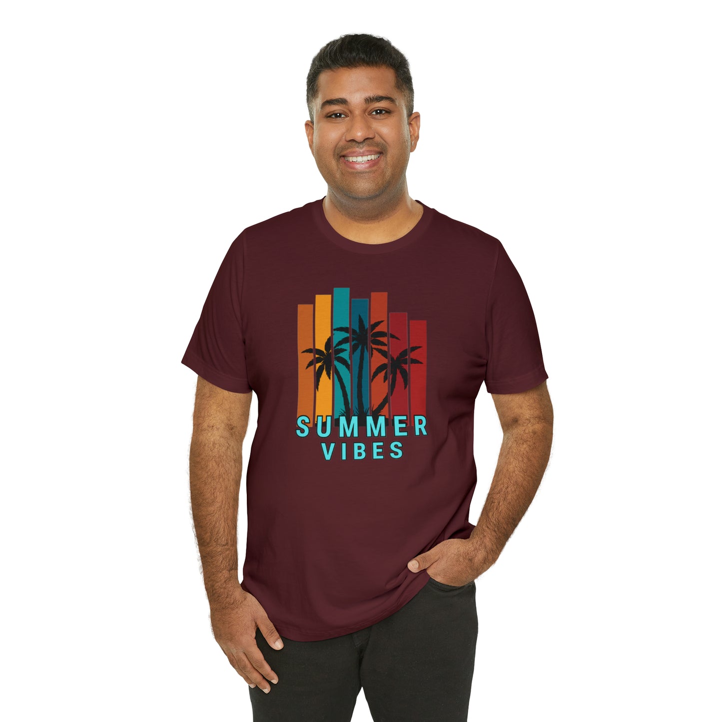 Summer time Jersey Short Sleeve Tee