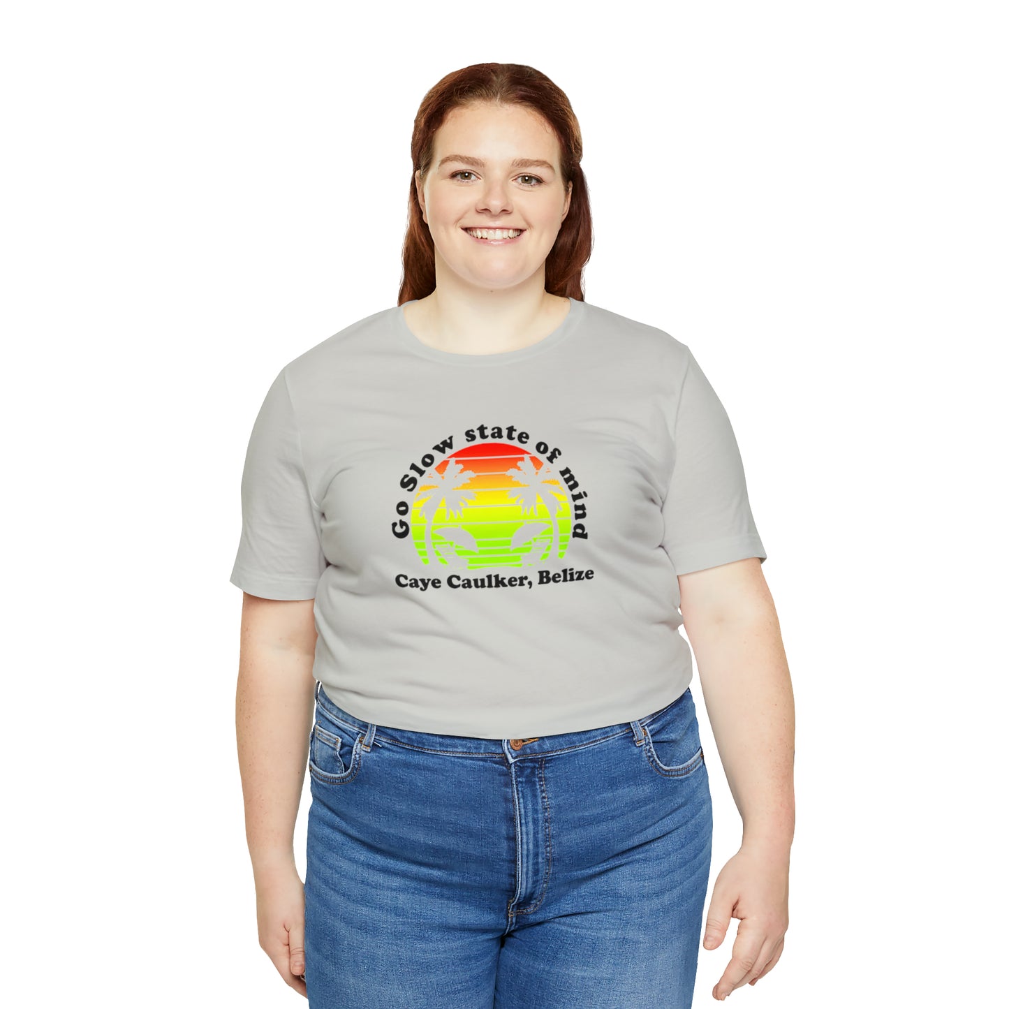 Unisex Go Slow State of mind Short Sleeve Tee