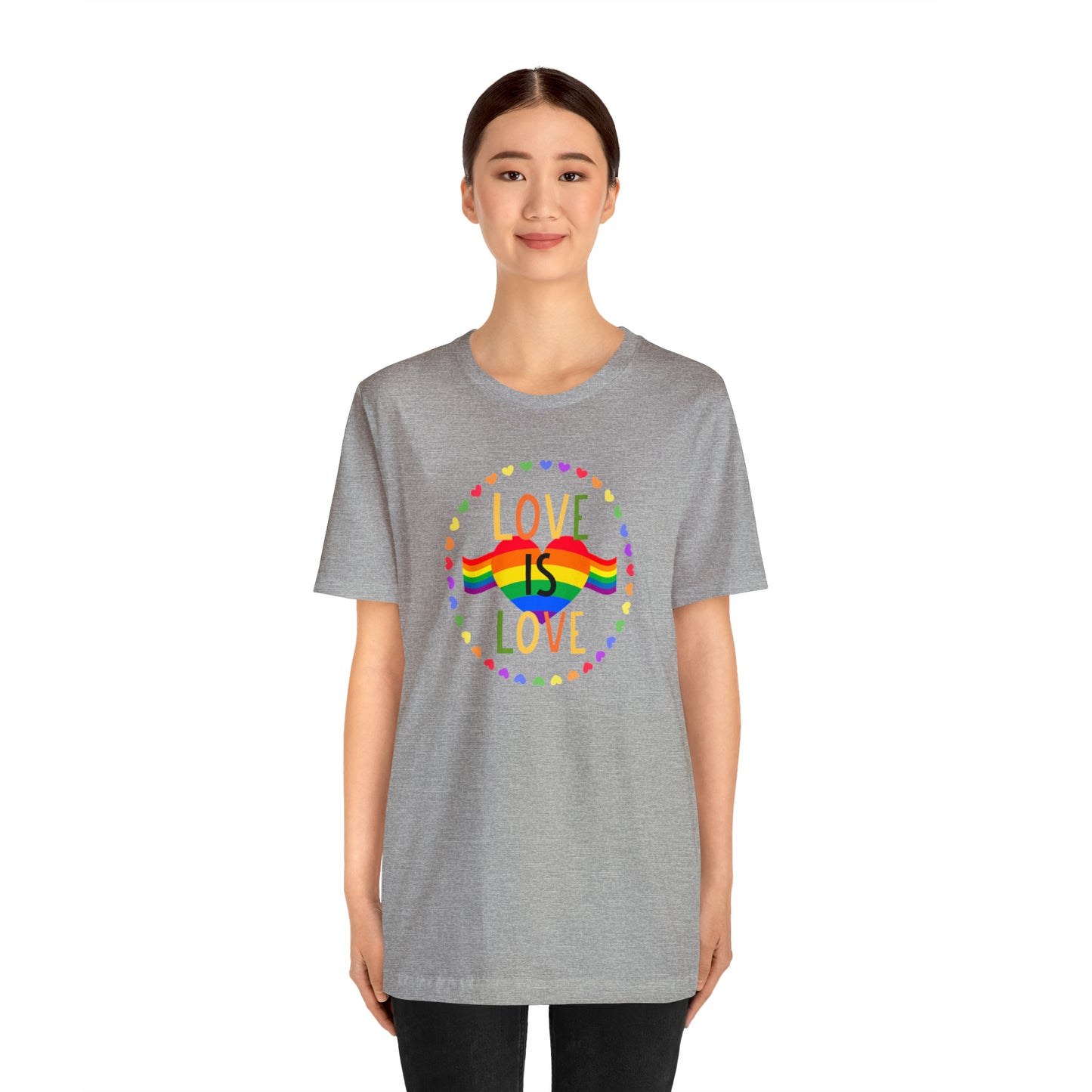 Love Unisex Jersey Short Sleeve Tee