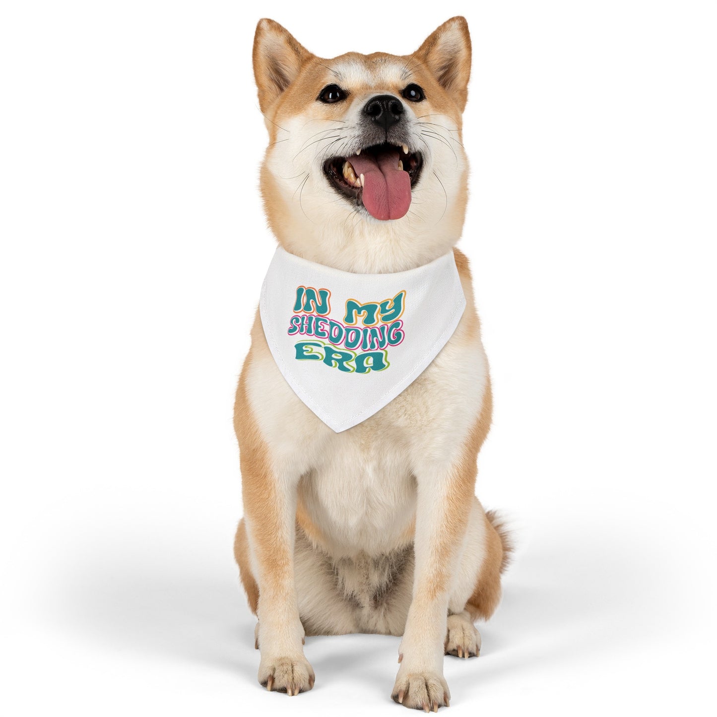 In My Shedding Era Pet Bandana Collar